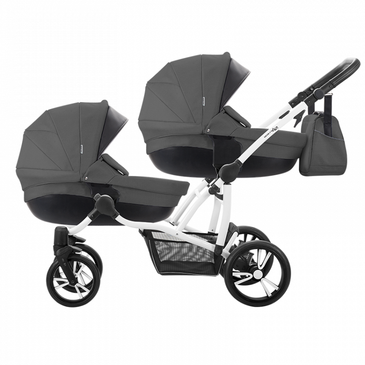 Kočík pre dvojičky Bebetto 42 Black - col.04
